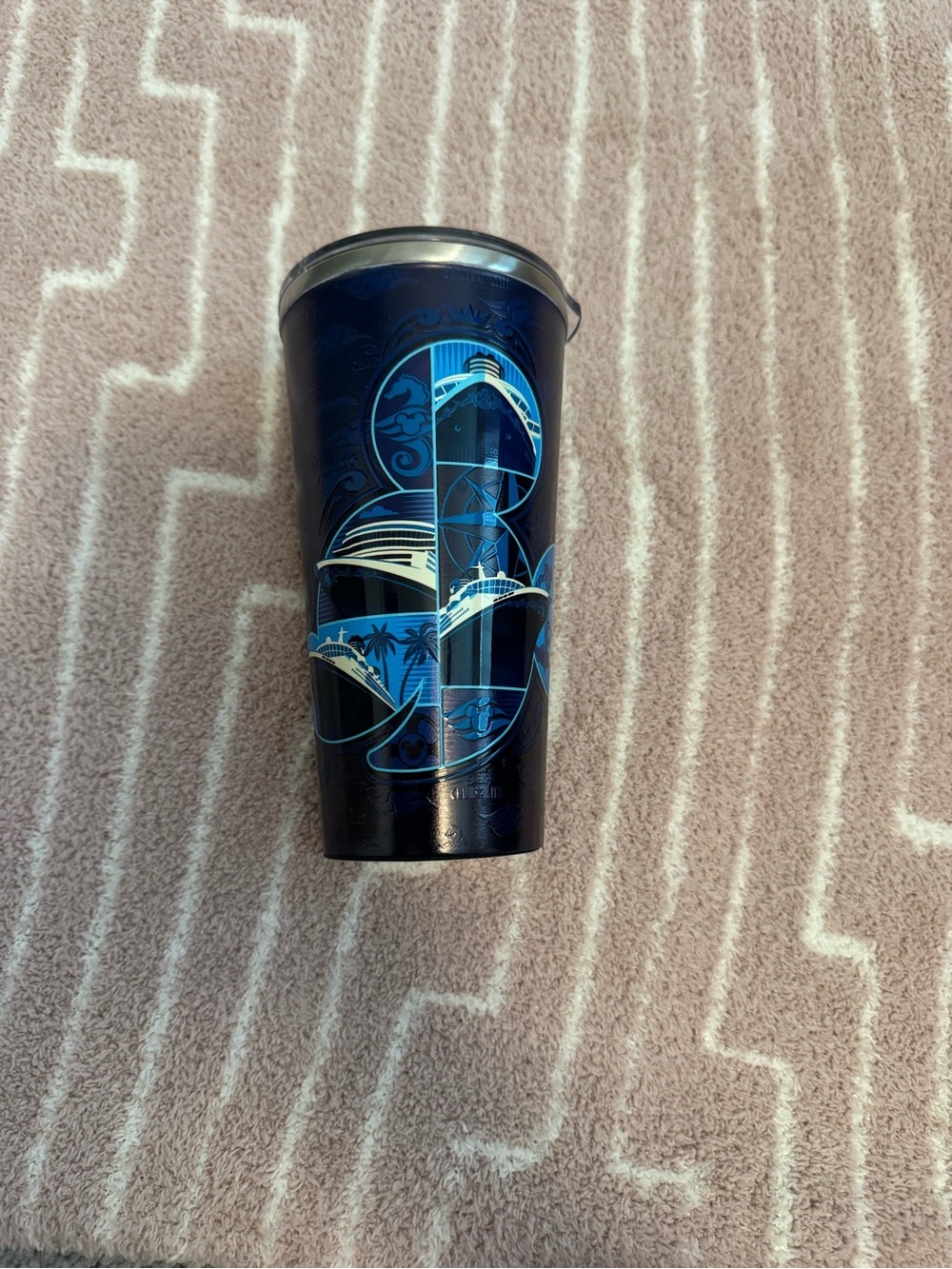 Disney Cruise Line 25th Silver Anniversary at Sea Tumbler